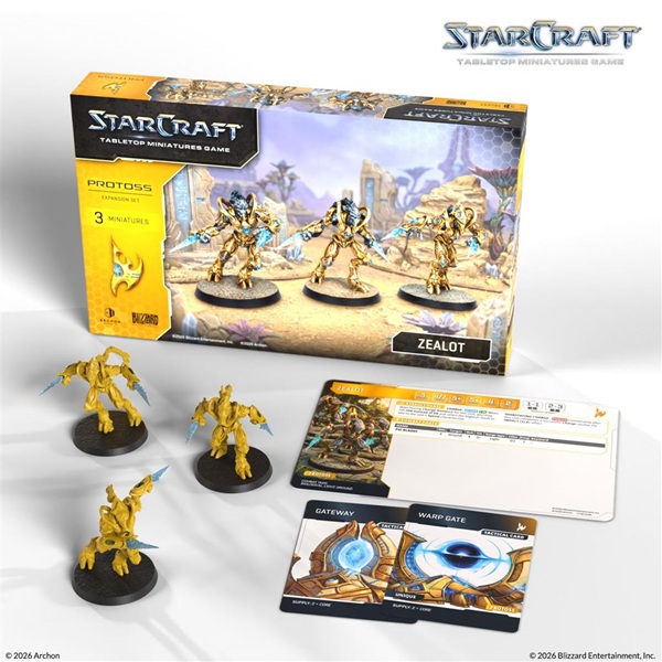 Starcraft: The Miniatures Game Protoss: Zealot Expansion Set