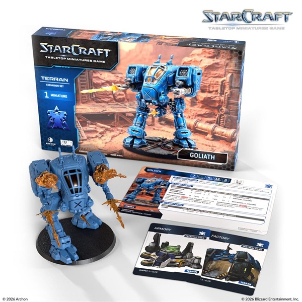 Starcraft: The Miniatures Game Terran: Goliath Expansion Set