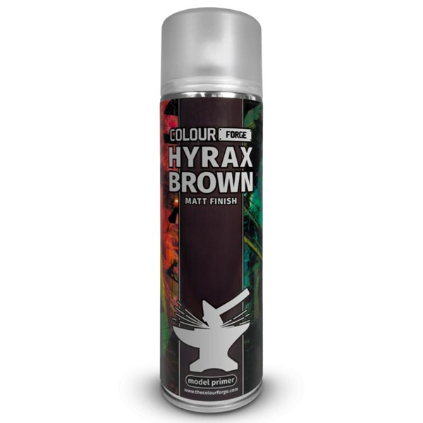 The Colour Forge Spray: Hyrax Brown 500ml