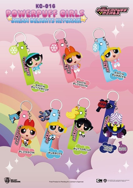 The Powerpuff Girls Dream Delights Blind Box Keychain     195 184 Glering 5cm    Random