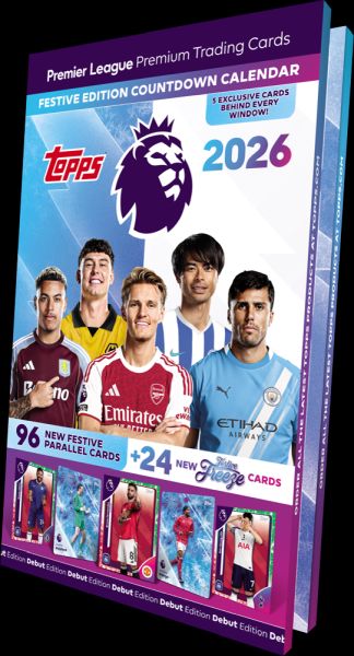 Topps Match Attax Premier League 2025 2026 Countdown Calendar