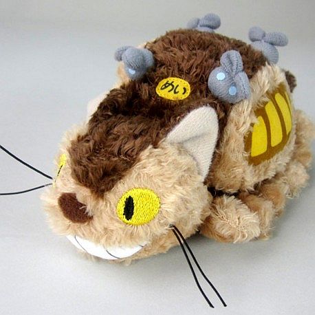 Totoro Plush Cat-bus Bamse 12cm