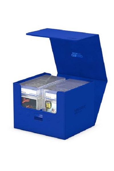 Ultimate Guard Minthive Deck Case  Deck Box  30  Xenoskin Blue  Bl 195 165  Holder 30  Gradede Kort