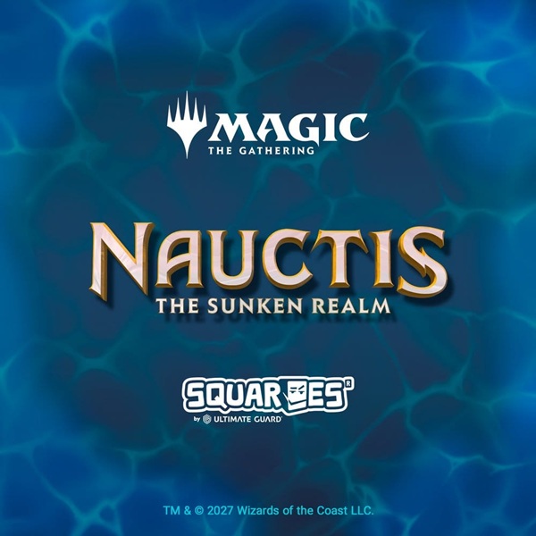 Ultimate Guard Squaroes Boulder Deck Case  Deck Box  100  Standard Size: Magic: The Gathering Nauctis: The Sunken Realm Character