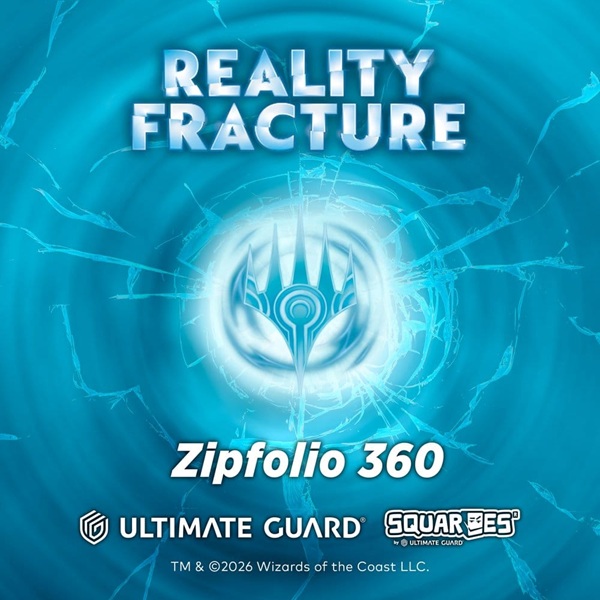 Ultimate Guard   18-pocket Zipfolio  Mappe  360 Kort  Xenoskin: Magic: The Gathering Reality Fracture: Blue Rare   Multicolor Rare
