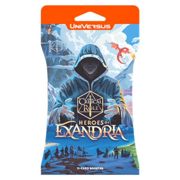 Universus  Ufs  Card Game Critical Role Heroes Of Exandria Hanging Booster Pack