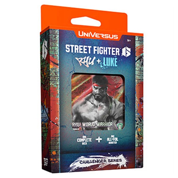 Universus  Ufs  Card Game Street Fighter   Challenger Series: Ryu   Luke Deck