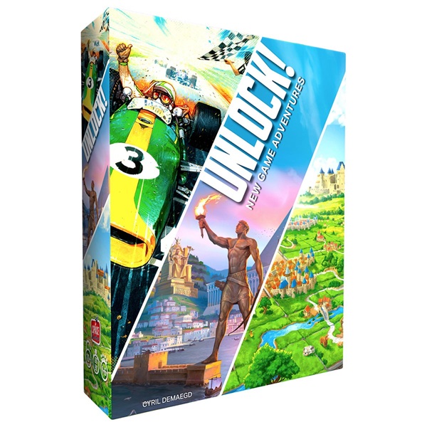 Unlock  15: New Game Adventures  Engelsk  Cooperative Escape Room Puzzle Card Game