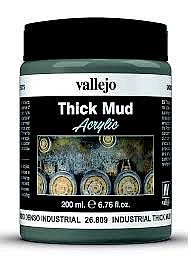 Vallejo Diorama Effects: Thick Mud Industrial  200 Ml