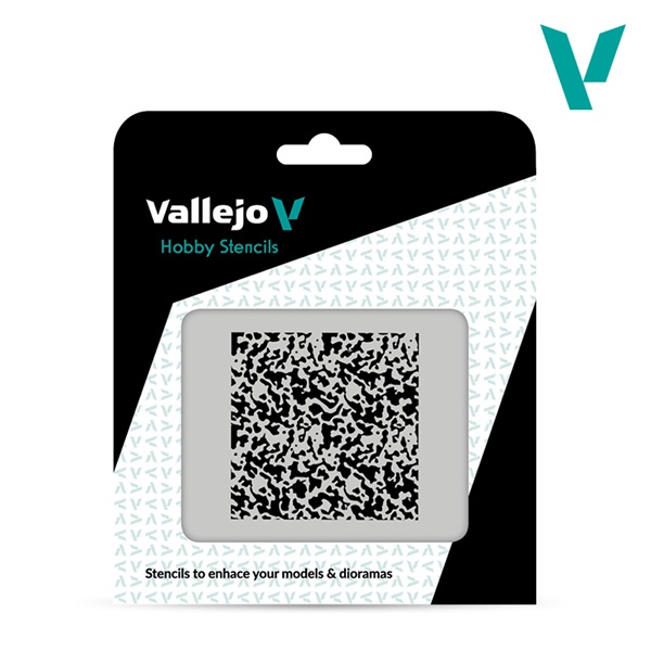 Vallejo Hobby Stencils: Weathered Paint   72  125x125mm