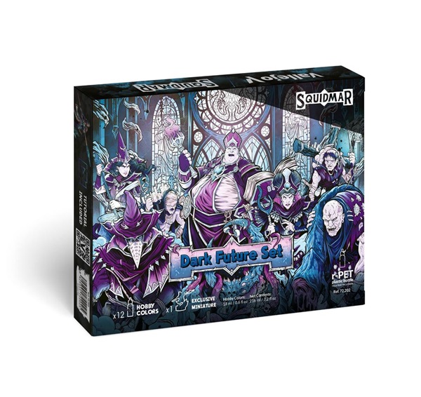 Vallejo Maling Game Color: Dark Future Set 12 Colors   Figure 18ml