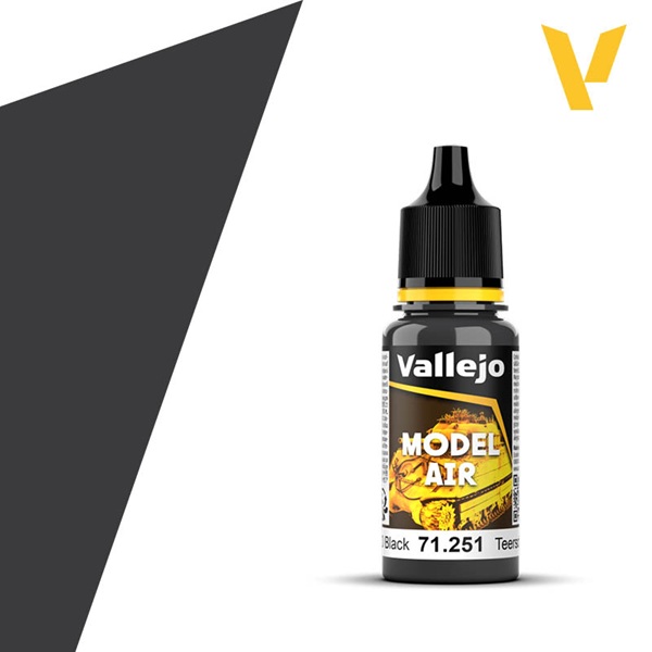 Vallejo Maling Model Air: Nato Black 17ml