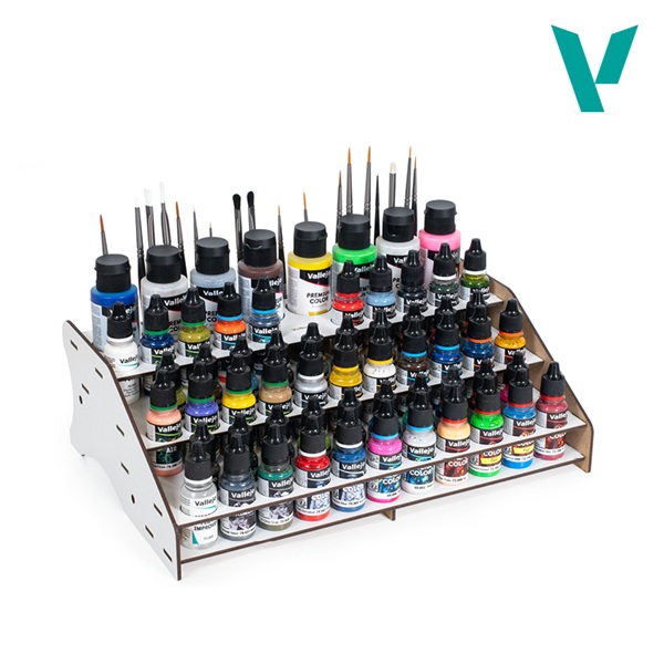 Vallejo Paint Organizer: Paint Stand Front Module