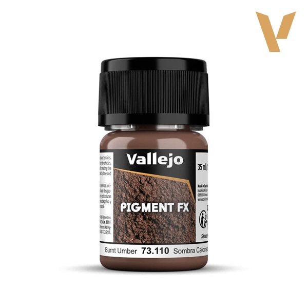 Vallejo Pigments Burnt Umber 35ml