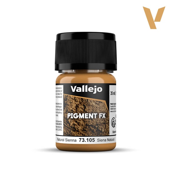 Vallejo Pigments Natural Sienna 35ml