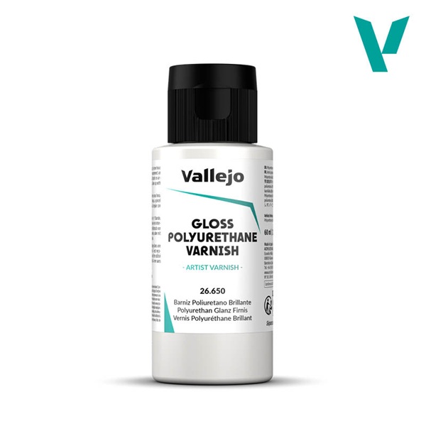 Vallejo Polyurethane Varnish: Gloss  60 Ml