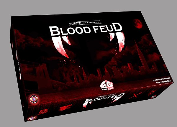 Vampire: The Masquerade Blood Feud Board Game
