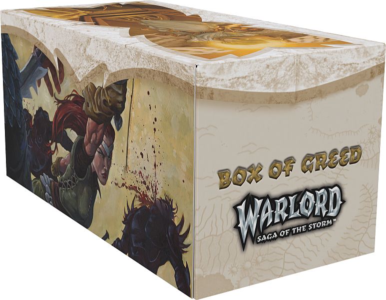 Warlord: Saga Of The Storm Ccg Box Of Greed  2024 Kickstarter