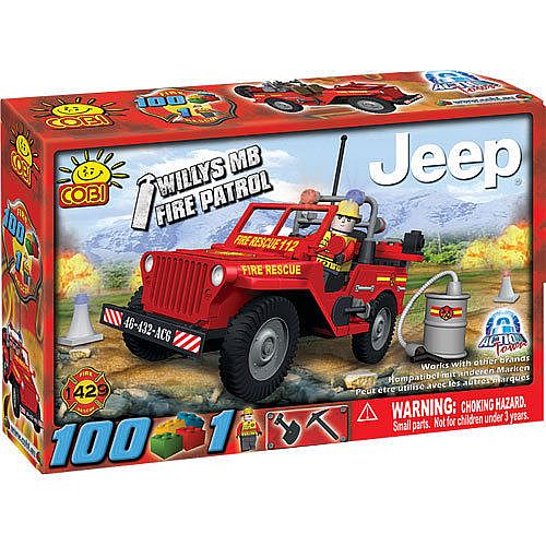 Willys Mb Fire Patrol Jeep  Cobi Construction Blocks