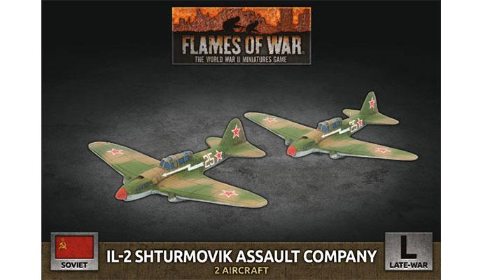Wwii Soviet Il-  Shturmovik Assault Company  X2 Plastic