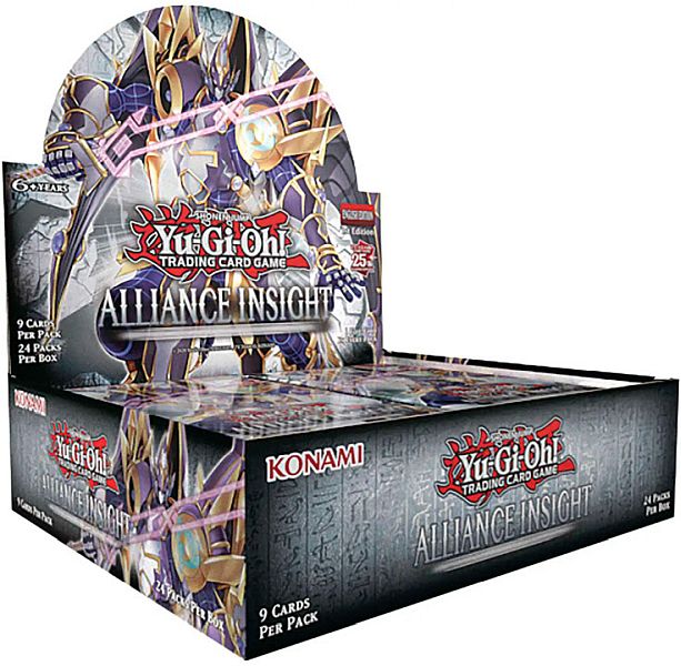 Yu-gi-oh  Booster Pakke Alliance Insight Booster Display Box Med 24 Pakker