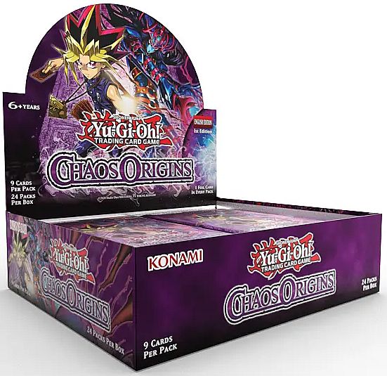 Yu-gi-oh  Chaos Origins Booster Display: Box Med 24 Pakker