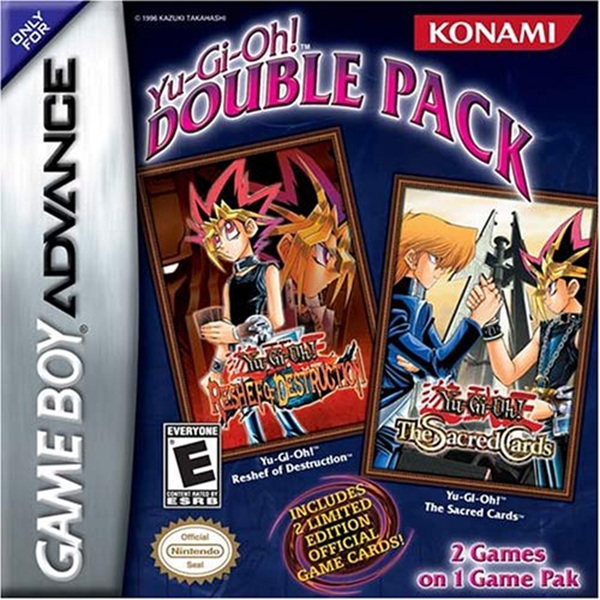 Yu-gi-oh  Double Pack Reshef Of Destruction   The Sacred Cards  Game Boy Advance